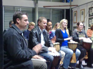Oracle Corporate Event Drum Circle Team Building Canberra